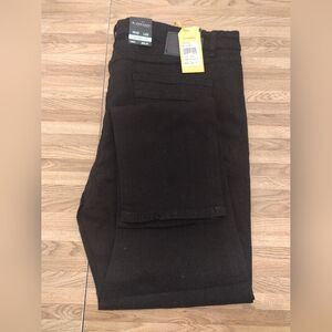 Men's M. Society Black Distressed Skinny Jeans 42X32